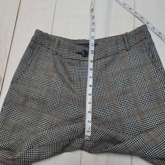 Pendleton black brown plaid tapered trouser pants slacks - Picture 3 of 7
